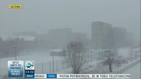 W Polsce coraz więcej śniegu