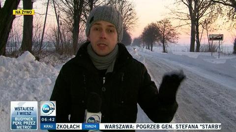 W powiecie hrubieszowskim śnieg wciąż blokuje drogi