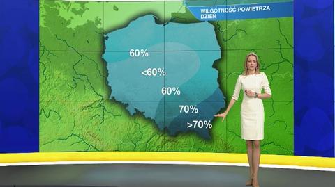 Warunki biometeo na poniedziałek