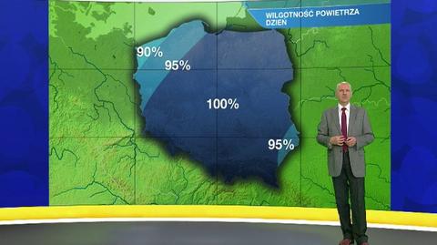 Warunki biometeo na poniedziałek