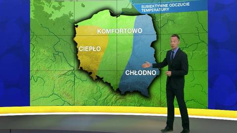 Warunki biometeo w czwartek