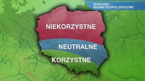 Warunki biometeo w niedzielę 27 grudnia