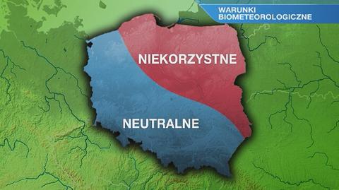 Warunki biometeo w niedzielę 8.11