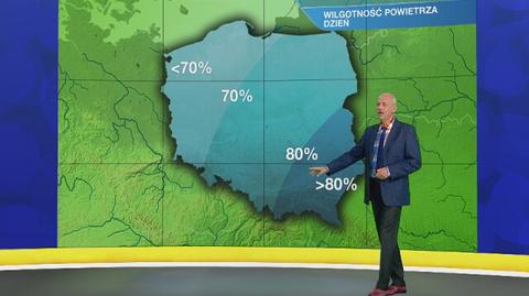 Warunki biometeo w niedzielę