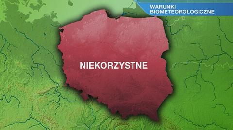 Warunki biometeo w piątek 1.05