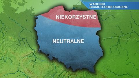 Warunki biometeo w piątek 13.11