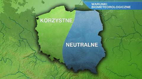 Warunki biometeo w piątek 23.07