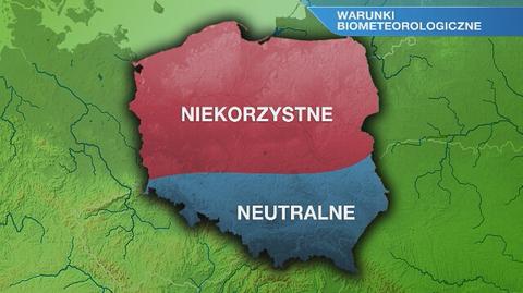 Warunki biometeo w piątek 23.10