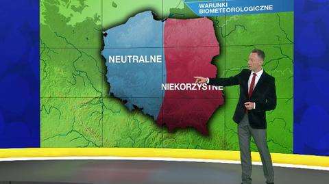 Warunki biometeo w piątek 6.06