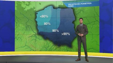 Warunki biometeo w piątek