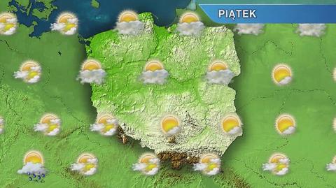 Warunki biometeo w piątek 