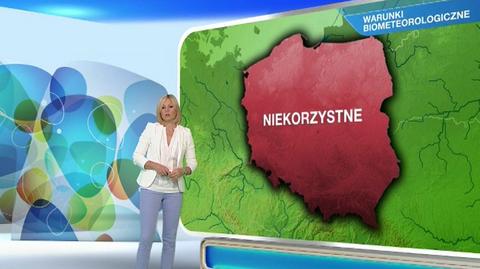 Warunki biometeo w poniedziałek 13.05