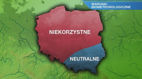 Warunki biometeo w poniedziałek 15.03