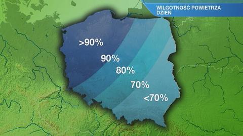 Warunki biometeo w poniedziałek 5.04