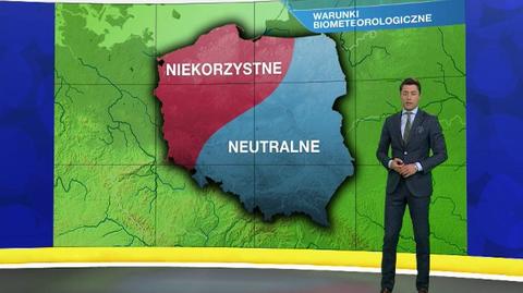 Warunki biometeo w sobotę 12.04