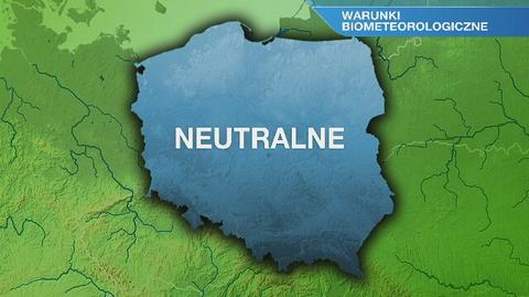 Warunki biometeo w sobotę