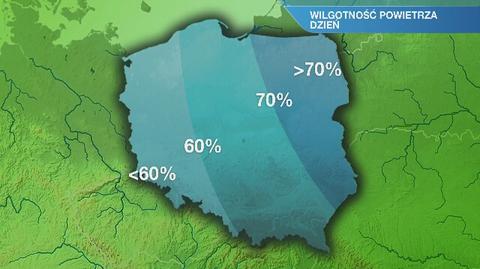 Warunki biometeo w sobotę