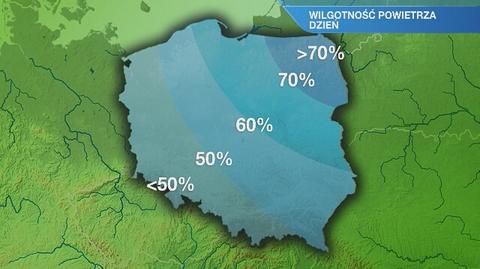 Warunki biometeo w sobotę