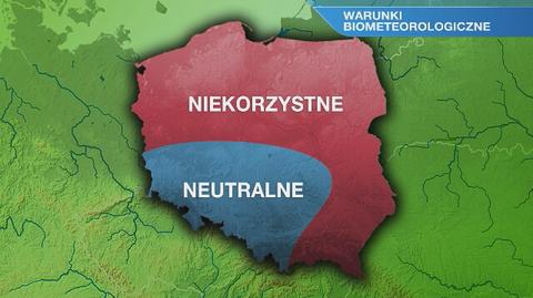 Warunki biometeo we wtorek 25.08