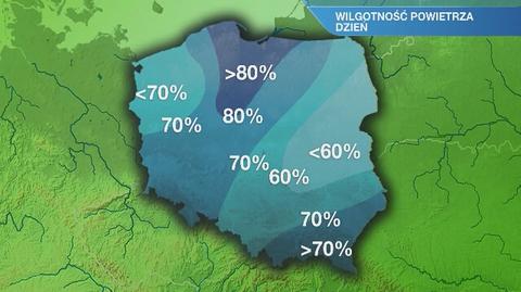 Warunki biometeo we wtorek 