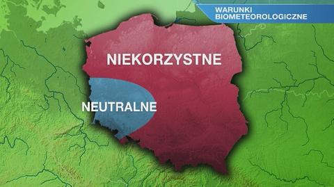 Warunki biometeorologiczne na niedzielę