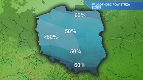 Warunki biometeorologiczne w czwartek