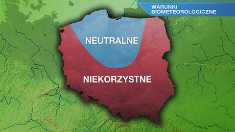 Warunki biometeorologiczne w niedzielę 11.07