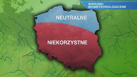 Warunki biometeorologiczne w sobotę 18.07