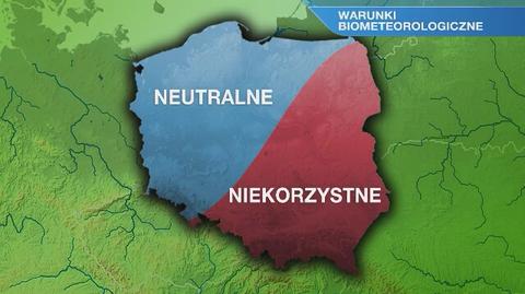 Warunki biometeorologiczne w sobotę 24.10