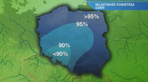 Warunki biometeorologiczne w sobotę