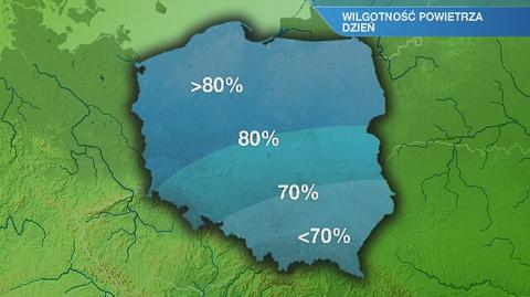 Warunki biometeorologiczne w sobotę