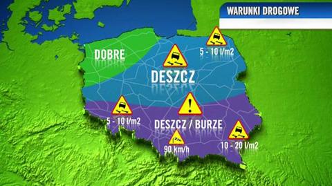 Warunki drogowe na dzień 05.07