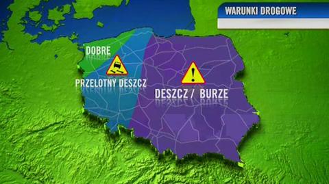 Warunki drogowe na dzień 06.08