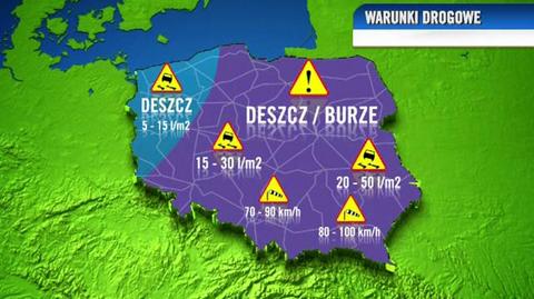 Warunki drogowe na dzień 20.07