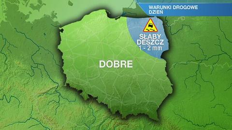 Warunki drogowe na sobotę