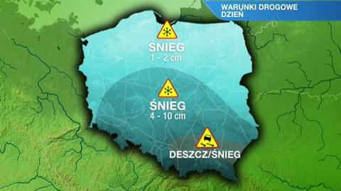 Warunki drogowe w czwartek 21.03