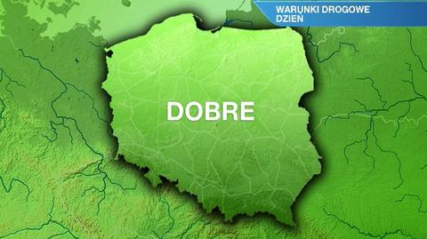 Warunki drogowe w dzień 14.03