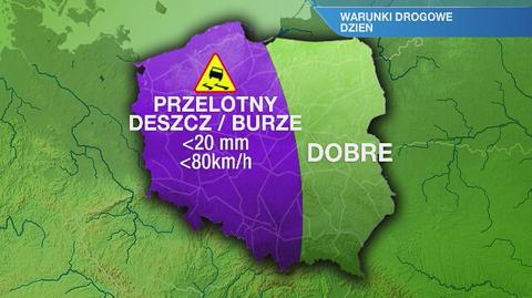 Warunki drogowe w dzień