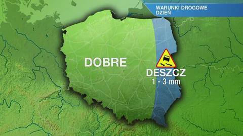 Warunki drogowe w dzień