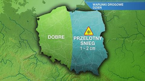 Warunki drogowe w piątek