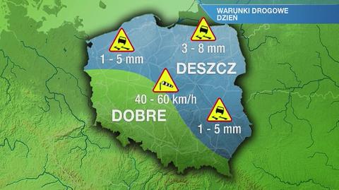 Warunki drogowe w sobotę 26 grudnia