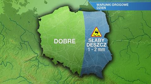 Warunki drogowe w sobotę