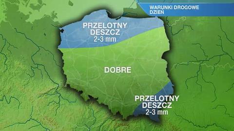 Warunki drogowe w środę 21.07