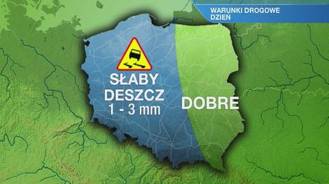 Warunki drogowe w środę