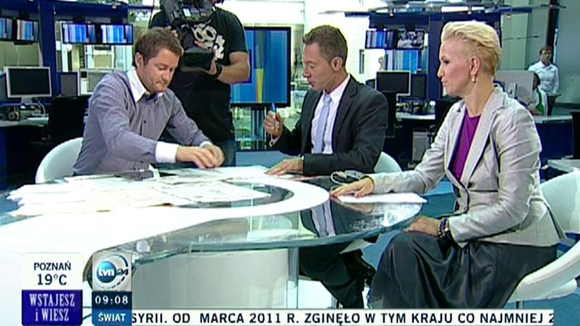 Wasilewski o chaotycznych burzach (TVN24)