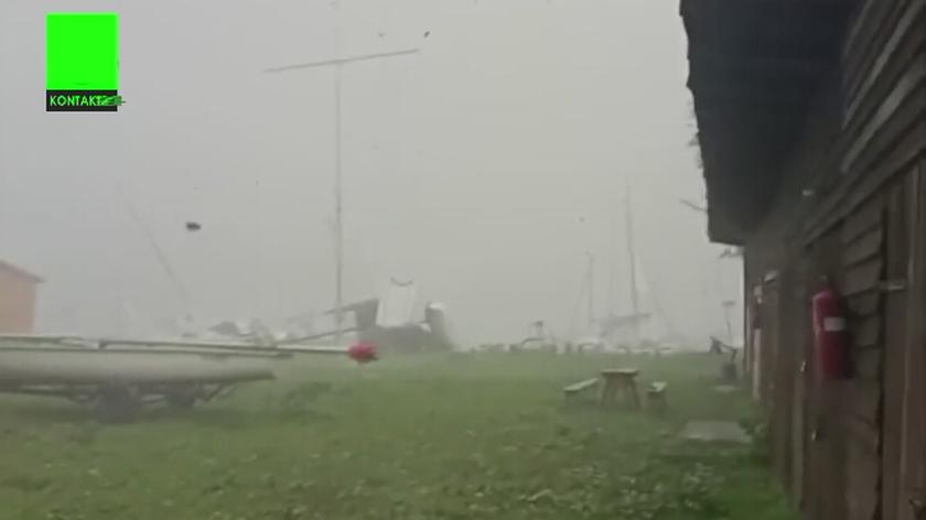 Wiatr niszczył łodzie (Kontakt 24/Arkadiusz)