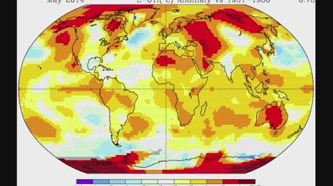 Wrzesień z rekordowo wysoką temperaturą. Rok 2014 będzie najcieplejszym w historii?