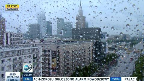 Wtorek z deszczem i burzami (TVN24)