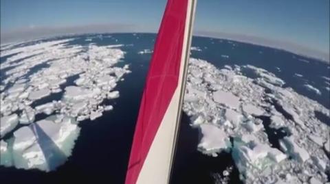 Wyprawa Selma - Antarktyda - Wytrwałość - W paku lodowym, Morze Rossa 75-76°