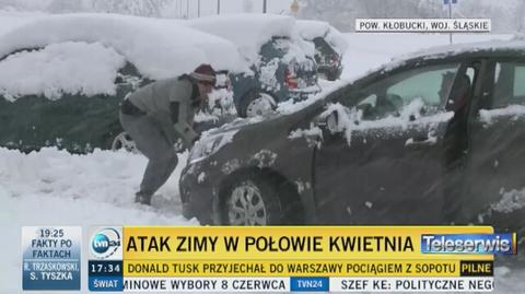 Zima zaatakowała Polskę w kwietniu